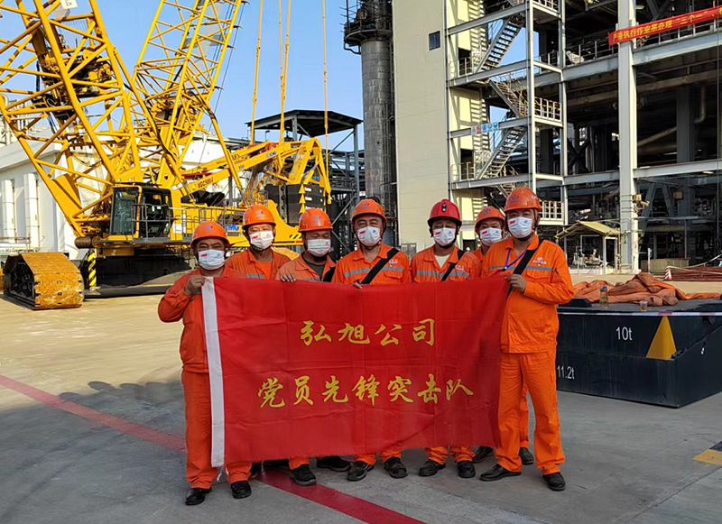 设备装置换“心”的“手术师”--J9集团旭公司海天化检修工作侧记(图1)