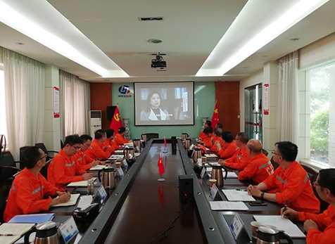 7月公司纪委组织观看四川省纪委《这几个“第一案”，你要了解！》的廉政剧